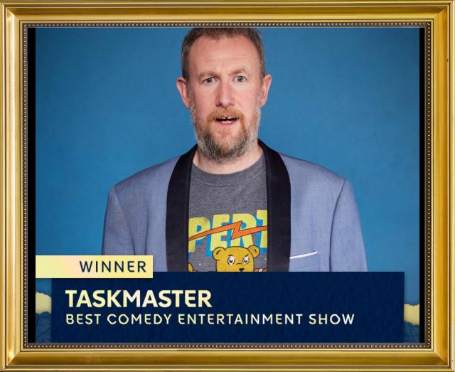 Taskmaster wins Best Comedy Entertainment Show